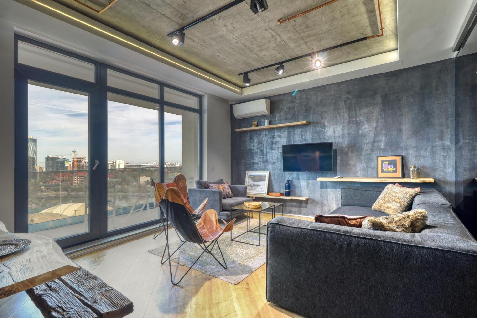 Penthouse Floreasca Bucharest Exterior photo