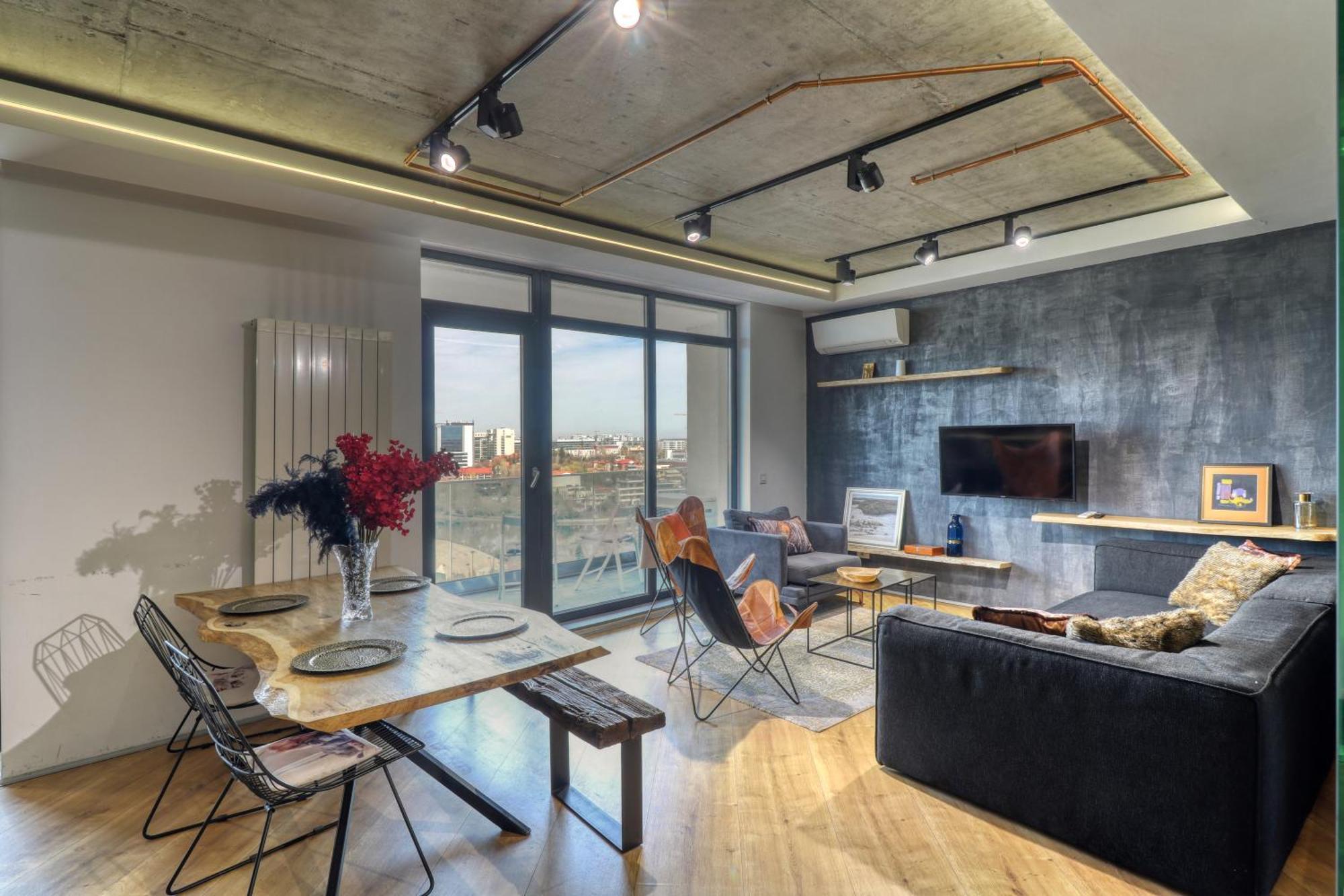 Penthouse Floreasca Bucharest Exterior photo