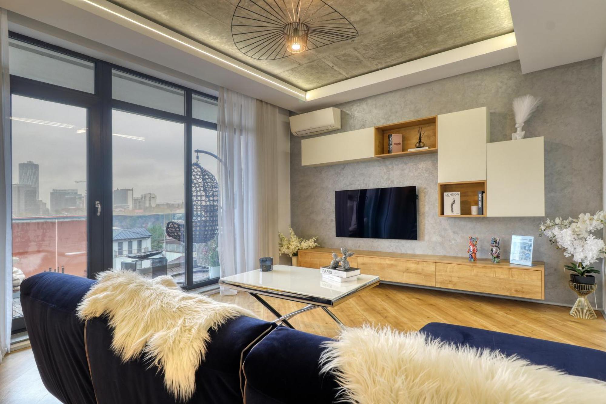 Penthouse Floreasca Bucharest Exterior photo